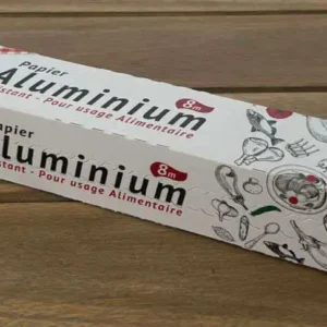 Conservez, Cuisinez et Emballez avec Notre Papier Aluminium - – Image 3